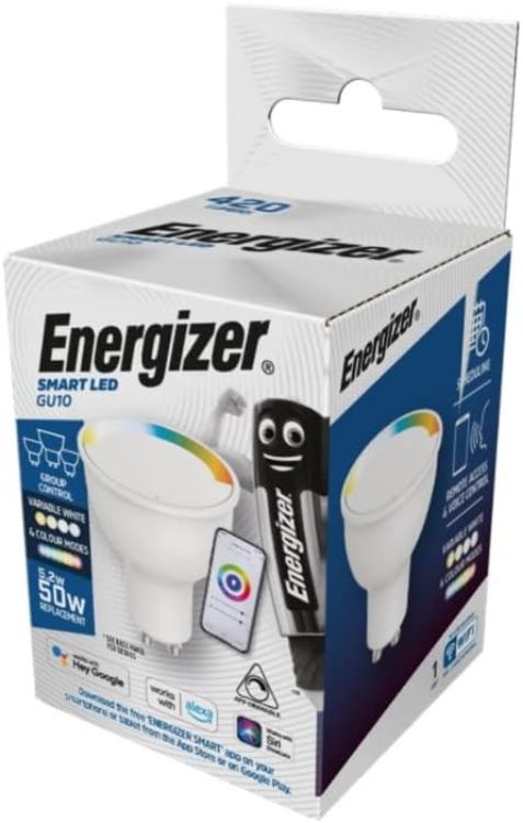 Picture of Smart LED S18462 Smart LED GU10 - 5.2W - Colour Changing - 420LM - Boxed [Energy Class G]