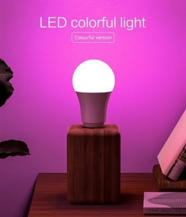 Picture of 10W B22 ECO Series RGB LED Bulbs 4 Pack Remote Dimmable 6000K