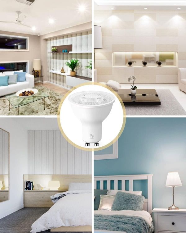 Picture of GU10 LED Bulb 7W 6000K Cool White 10 Pack 50W Equivalent