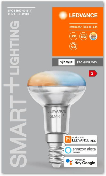 Picture of GU10 Warm White LED Bulb 3.8W Dimmable 6 Pack 2200K–2700K
