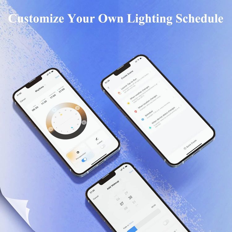 Picture of E27 Smart Filament Globe Bulb 5W WiFi Alexa Google 2700K–6500K