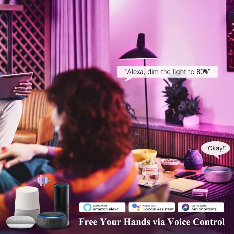 Picture of E27 Smart Filament A60 LED Bulb 5W WiFi Alexa HomeKit
