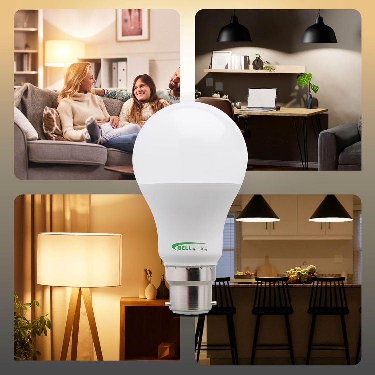 Picture of B22 Dimmable LED GLS Bulb 6 Pack 8.1W 810LM Warm White