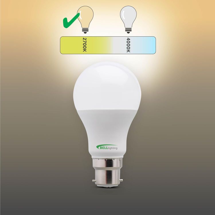 Picture of B22 Dimmable LED GLS Bulb 6 Pack 8.1W 810LM Warm White