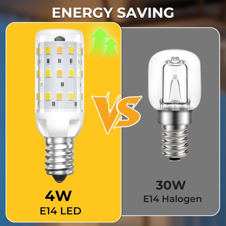 Picture of Smart E14 LED Bulb 4W Multicolor Dimmable with Remote 2 Pack