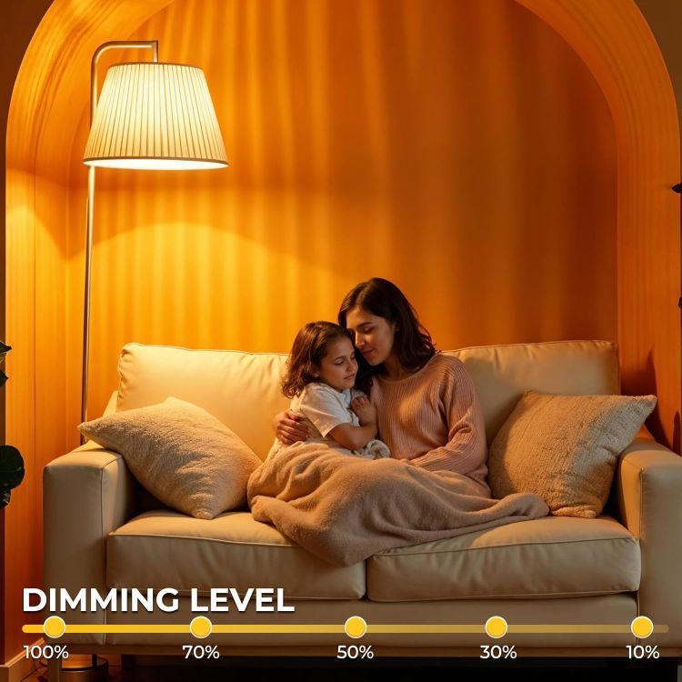 Picture of Smart E14 LED Bulb 4W Multicolor Dimmable with Remote 2 Pack