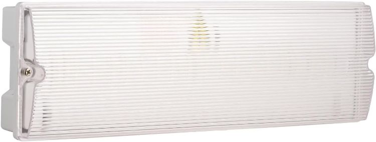 Picture of IP65 Emergency LED Exit Sign Bulkhead Self Test 3W