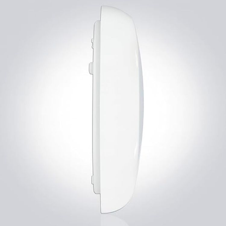 Picture of LED Ceiling & Wall Light White Bulkhead 5CCT Switchable 2700-6000K 16W Round IP65 Weatherproof Emergency [Energy Class A]