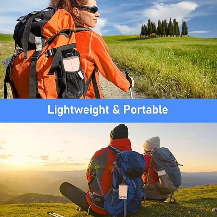 Picture of  Camping Lantern Rechargeable 2000 Lumen Camping Lights Lamp for Tent,Super Bright 116 LEDs-7 Light Modes 4800mAh Long Battery Life 90°Adjustable Outdoor Hanging Tent Accessories for Emergency [Energy Class A+++]
