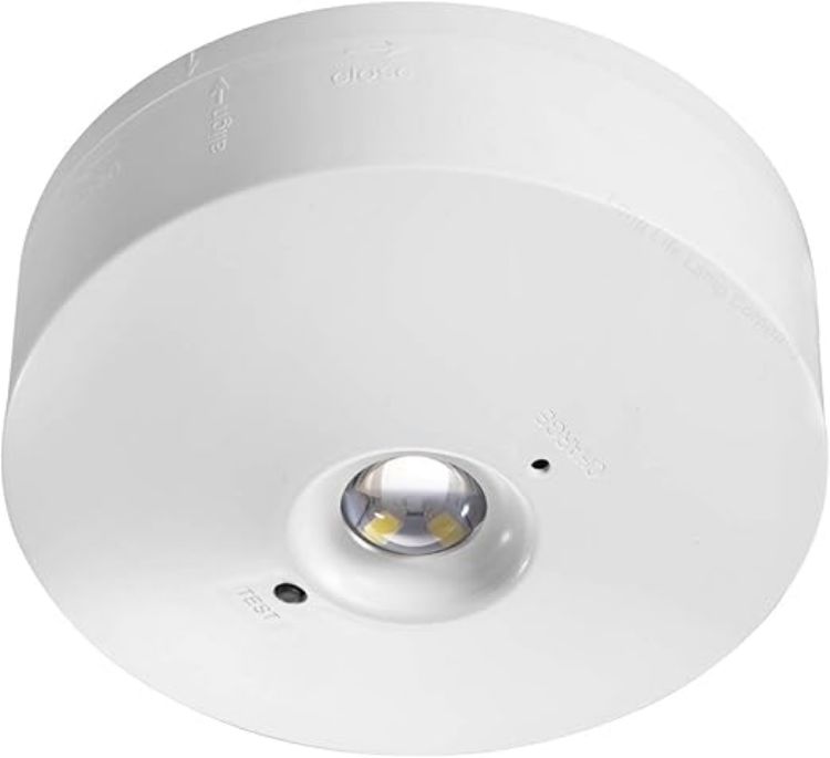 Picture of LED Round Emergency Light Ceiling Flush Mounted Maintained/Non Maintained EML05D [Energy Class A]