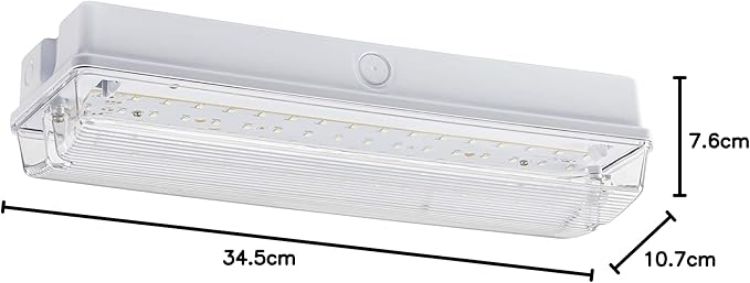 Picture of 230V IP65 6W LED Emergency Bulkhead Maintained Non Maintained