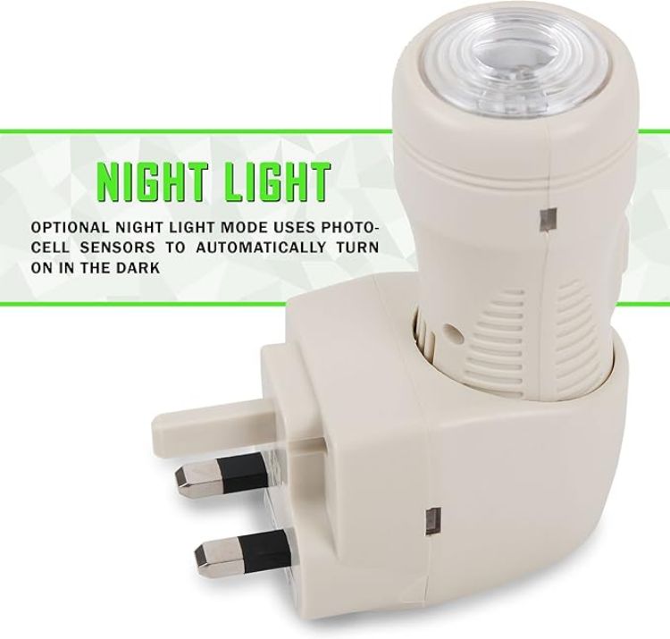 Picture of NEW* 3-in-1 Rechargeable Torch Automatic Night Light & Emergency Power Cut Light. As seen on BBC's"Dragons Den"