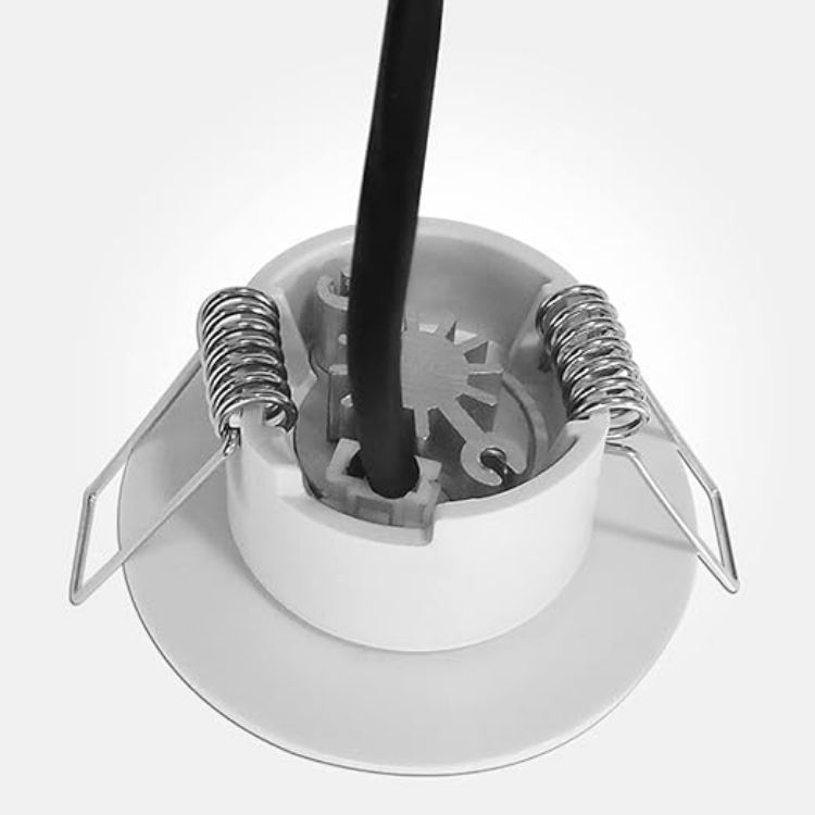 Picture of  LED Emergency Downlight Recessed Ceiling Light 2W Non Maintained LiFePO4 3 Hour Battery Pack with 3 X Bezels Included [Energy Class A+++]