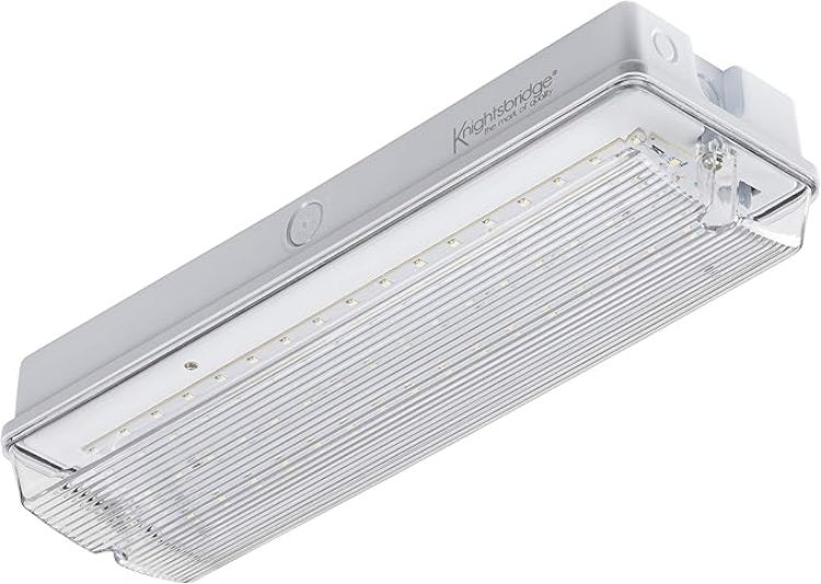 Picture of 230V IP65 6W LED Emergency Bulkhead Non Maintained White