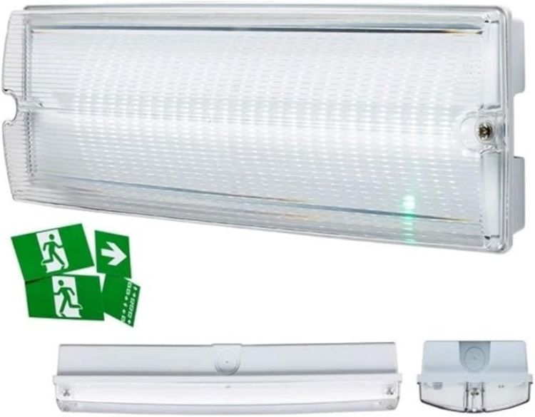 Picture of 230V IP65 4W LED Emergency Bulkhead White Light