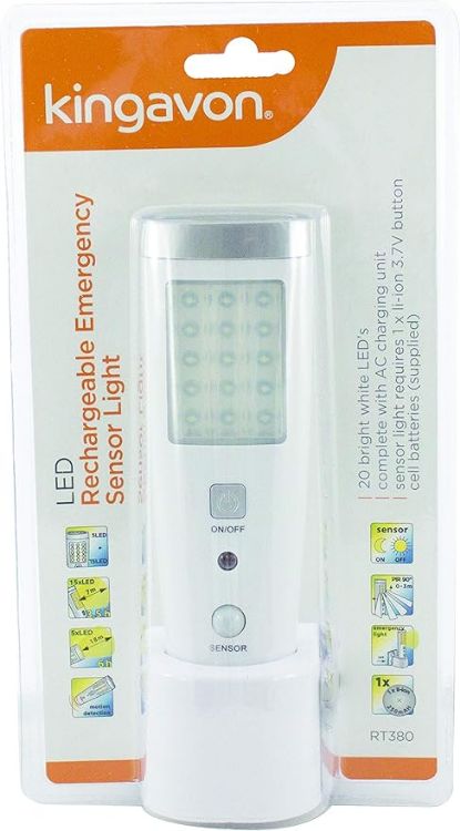 Picture of BB-RT380 20 LED Rechargeable Emergency Sensor Light
