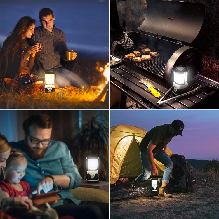 Picture of LE 1000 Lumen Camping Lantern Battery Powered Light