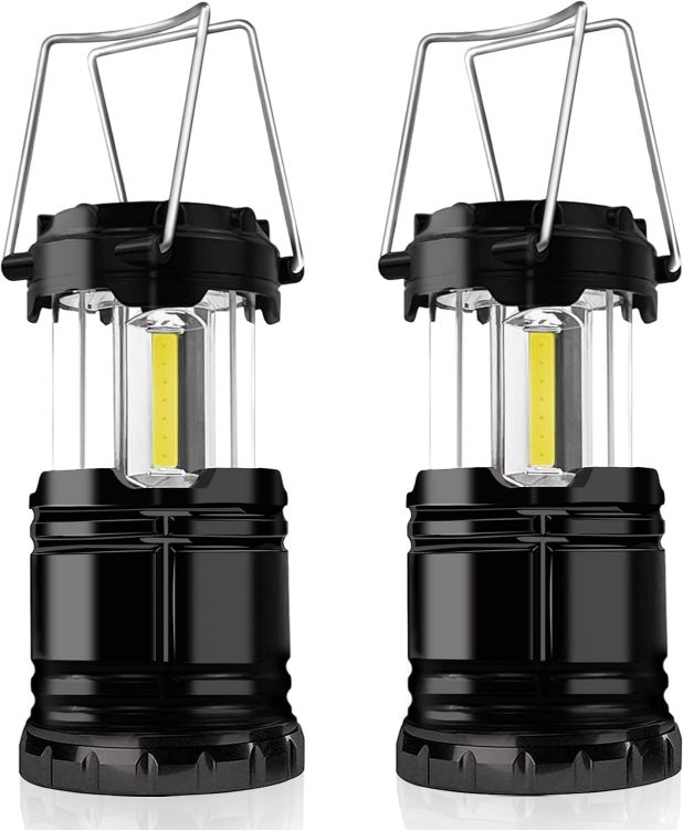 Picture of 2 Pack Portable LED Camping Lantern Waterproof Tent Light