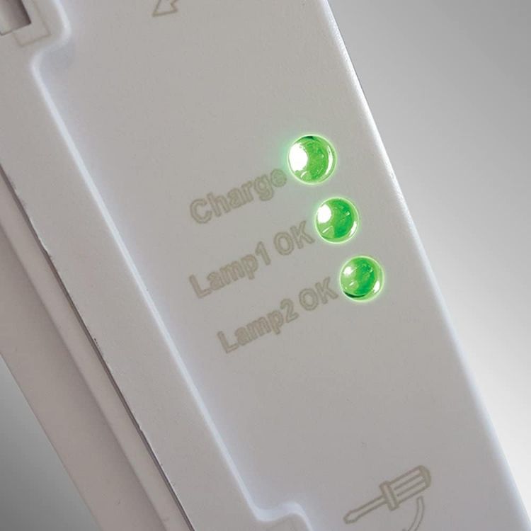 Picture of 4W Twin Head LED Emergency Exit Spot Light 6500K