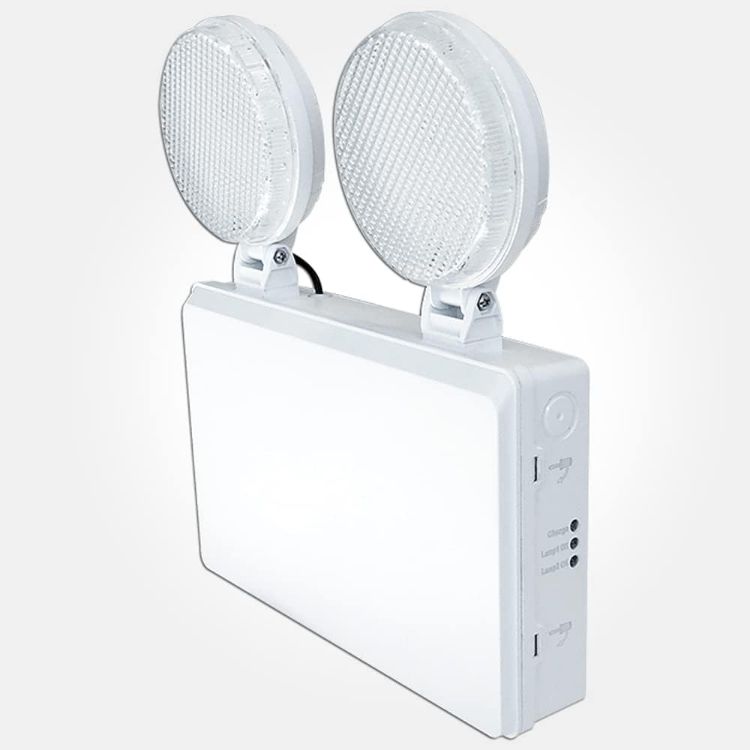 Picture of 4W Twin Head LED Emergency Exit Spot Light 6500K