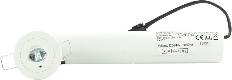 Picture of Tempus 1W Recessed Emergency Downlight Corridor Optic