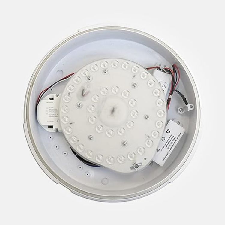 Picture of 18W LED 2D Bulkhead Emergency Ceiling Light IP65 Switchable