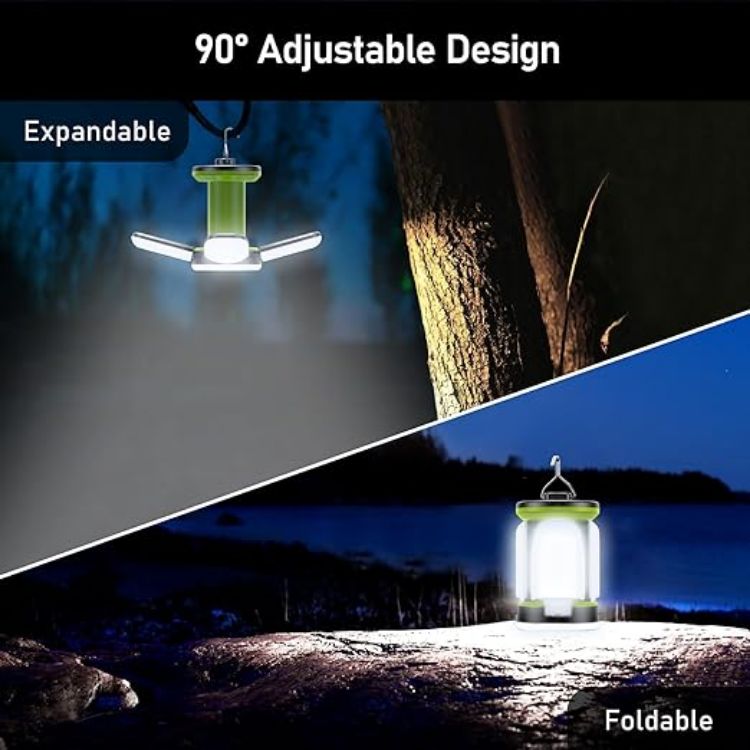 Picture of 2000LM Rechargeable Camping Lantern 7 Mode LED Tent Light