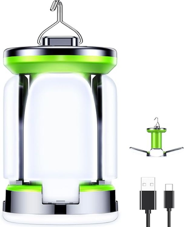 Picture of 2000LM Rechargeable Camping Lantern 7 Mode LED Tent Light