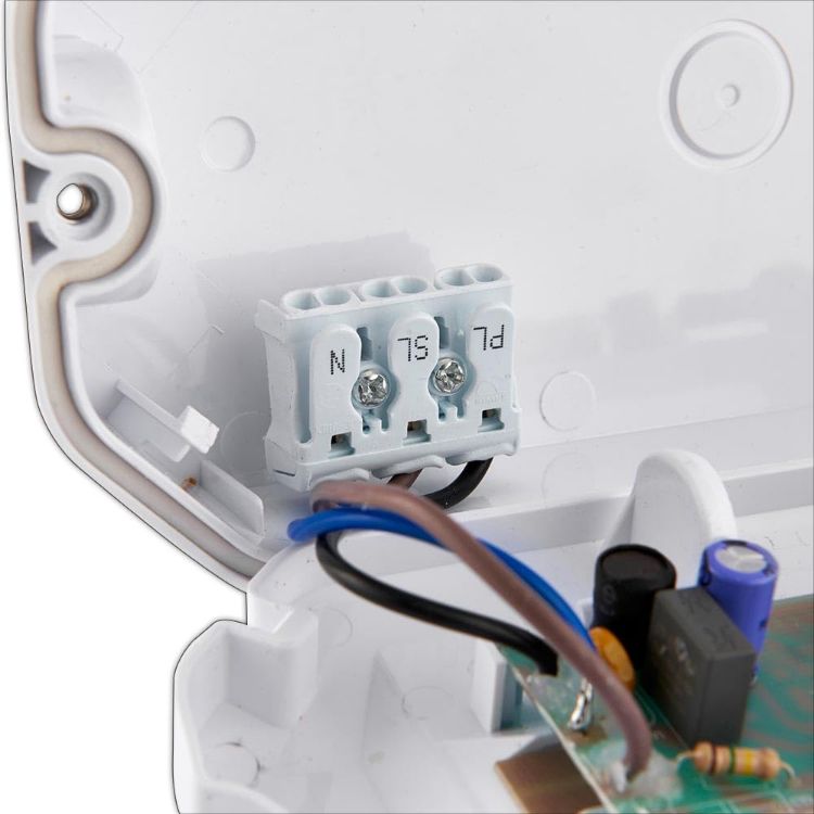 Picture of Emergency Wall Light 3W Maintained & Non-Maintained Compact Weather Resistent Emergency Bulkhead IP65 Rated Fire Safety Light Fitting Exit Legend Included [Energy Class A]