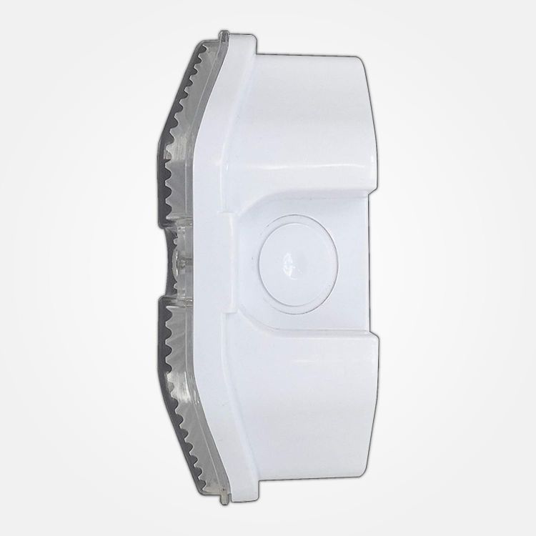 Picture of Emergency Wall Light 3W Maintained & Non-Maintained Compact Weather Resistent Emergency Bulkhead IP65 Rated Fire Safety Light Fitting Exit Legend Included [Energy Class A]