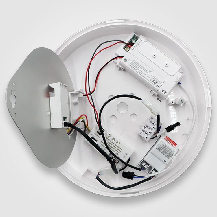 Picture of 16W LED Bulkhead Light IP65 Emergency Microwave Sensor