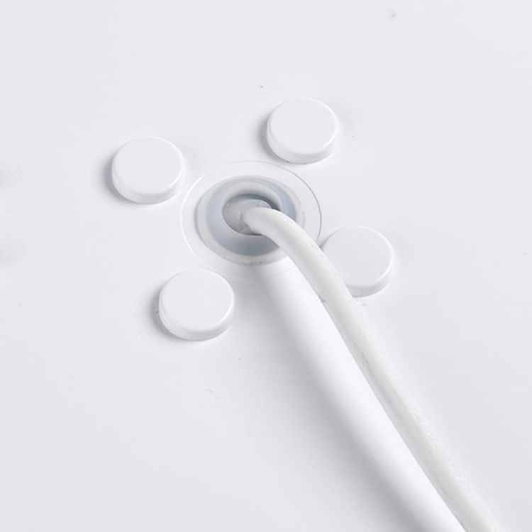 Picture of LED 2D White Bulkhead 18W Round IP65 CCT Selectable Tri Colour Ceiling & Wall Light in White [Energy Class A]