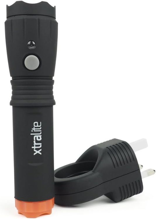 Picture of  NiteSafe 3-in-1 Rechargeable LED Torch  Night Light and Automatic Power Failure Light – Induction Charging  Weatherproof  80 Lumens – Energy Efficient for Home Camping and Emergencies [Energy Class A]