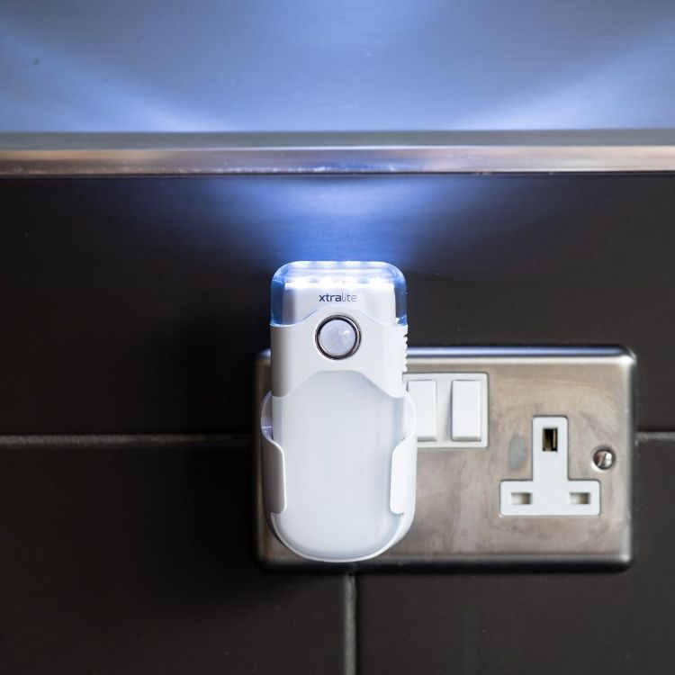 Picture of Nitesafe Duo Rechargeable Night Light & LED Torch – Automatic Power Failure Light with Motion Sensor Dual Night Light Modes  Wireless Induction Charging [Energy Class A]