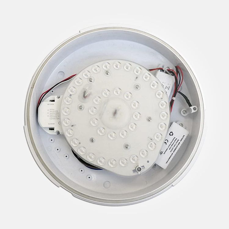 Picture of 18W LED Microwave Sensor Bulkhead Light IP65 White