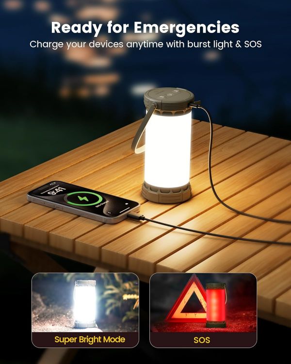 Picture of 1500LM Rechargeable Camping Lantern 135 LED Emergency Light