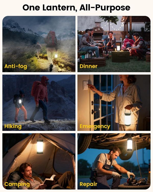 Picture of 1500LM Rechargeable Camping Lantern 135 LED Emergency Light