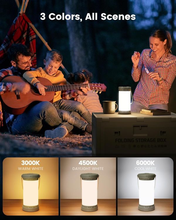 Picture of 1500LM Rechargeable Camping Lantern 135 LED Emergency Light
