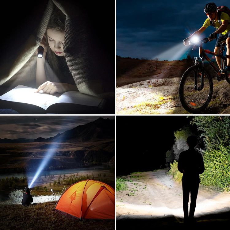 Picture of Blukar Rechargeable LED Torch 2000 Lumens Waterproof Flashlight