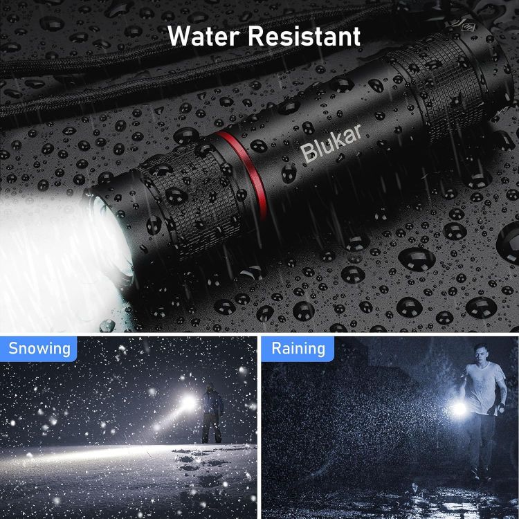 Picture of Blukar Rechargeable LED Torch 2000 Lumens Waterproof Flashlight