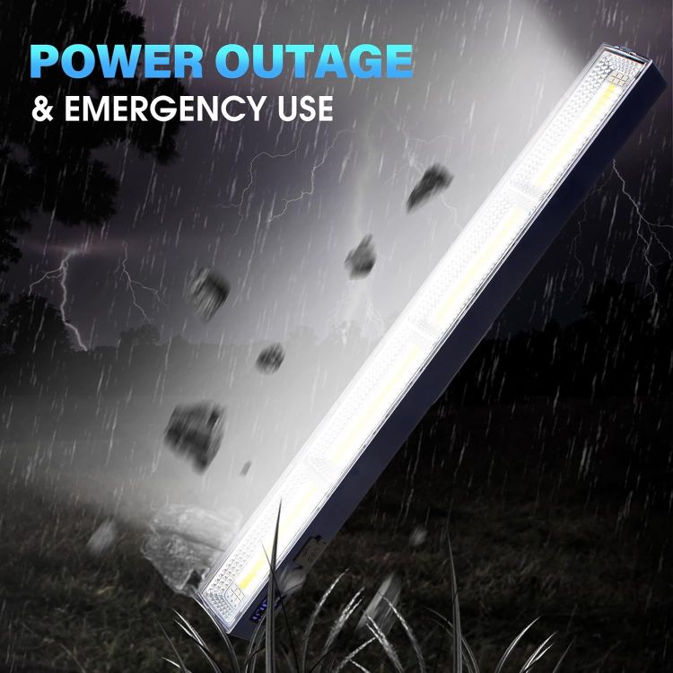 Picture of 4000 Lumen Magnetic LED Work Light Rechargeable 20CM Portable Bar
