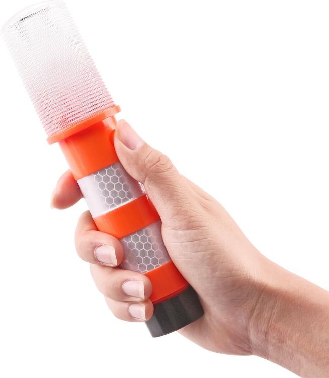 Picture of LED Emergency Roadside Warning Lights Flashing Safety Strobe Set with Case