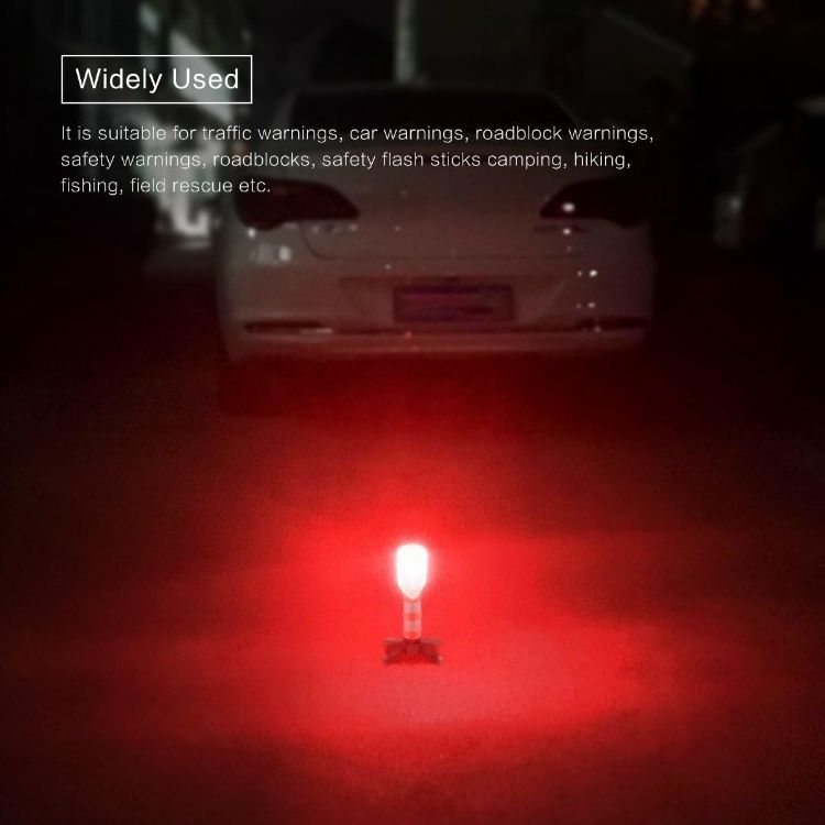 Picture of LED Emergency Roadside Warning Lights Flashing Safety Strobe Set with Case