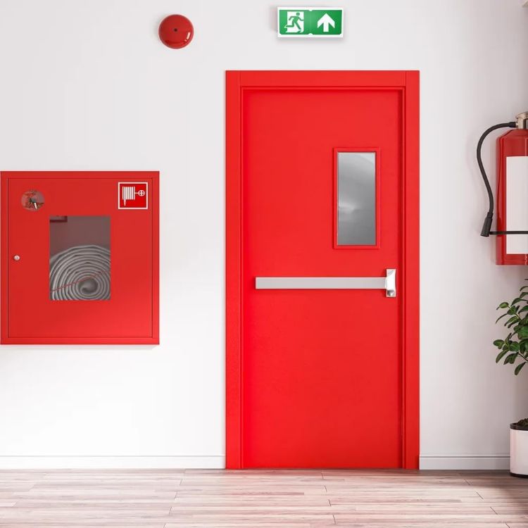 Picture of LED Emergency Exit Sign 3W Maintained & Non-maintained Safety Light with Auto Self Testing