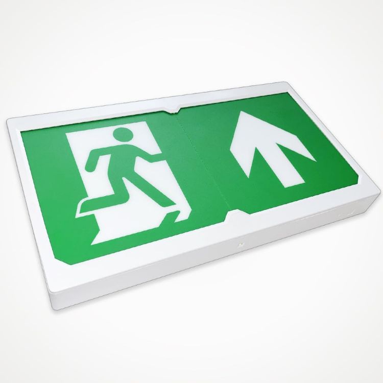 Picture of LED Emergency Exit Sign 3W Maintained & Non-maintained Safety Light with Auto Self Testing
