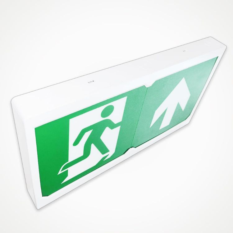 Picture of LED Emergency Exit Sign 3W Maintained & Non-maintained Safety Light with Auto Self Testing