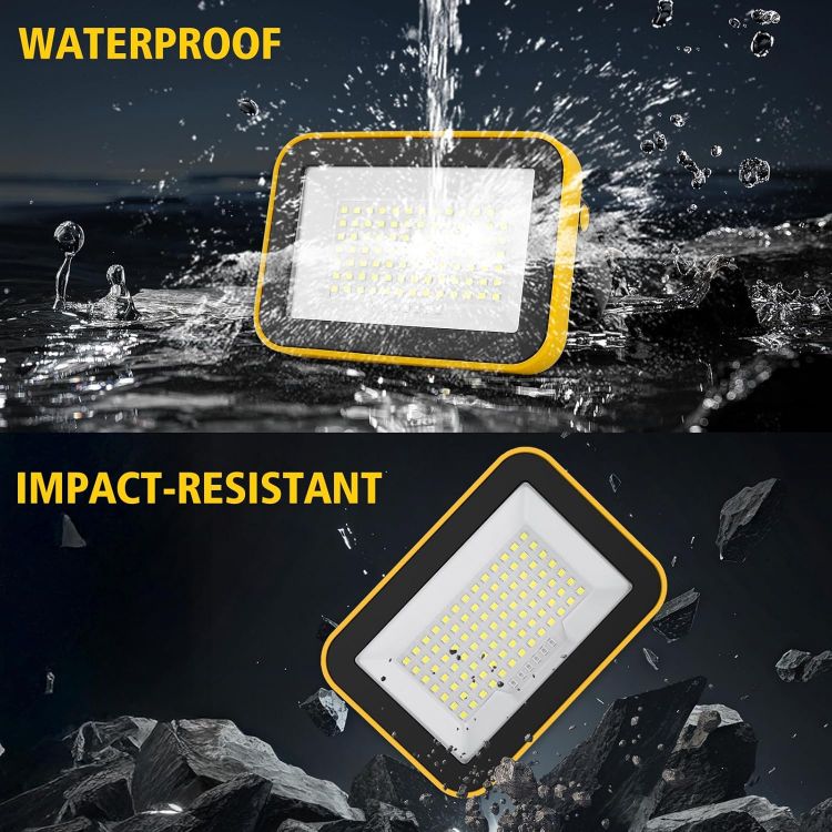 Picture of Rechargeable LED Work Light Portable Floodlight with 5 Modes