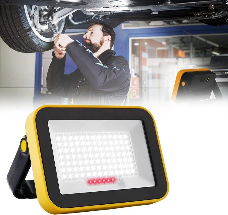 Picture of Rechargeable LED Work Light Portable Floodlight with 5 Modes