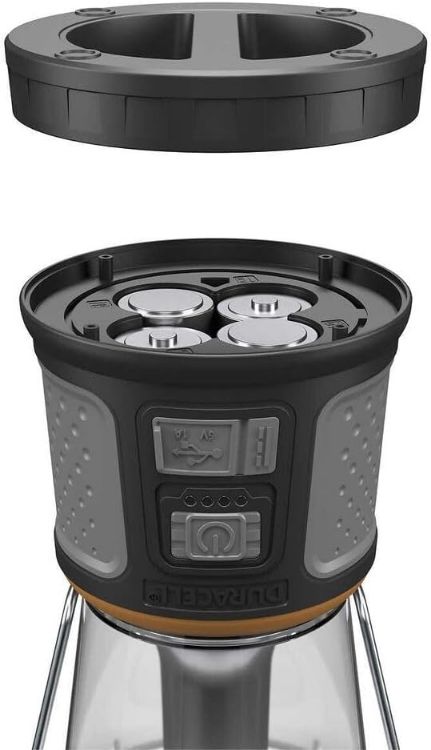 Picture of 2000 lumens LED Flashlight with 360° and 180° Illumination for Camping Fishing and Emergency use 3 Light Modes and 3 Power Supplies Available for Charging