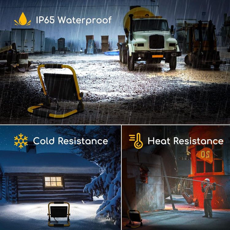 Picture of 50W Folding LED Floodlight 4500LM IP65 Portable Work Light